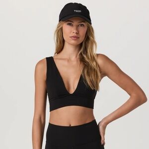 Vuori AllTheFeels Triangle Bra in Black